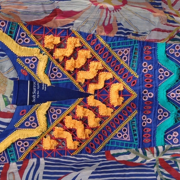 Soft Surroundings Exotic Tunic Sz.M This is a steal!!! Never worn. - Picture 1 of 8